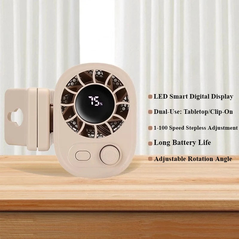 Hipacool Mini Clip Fan